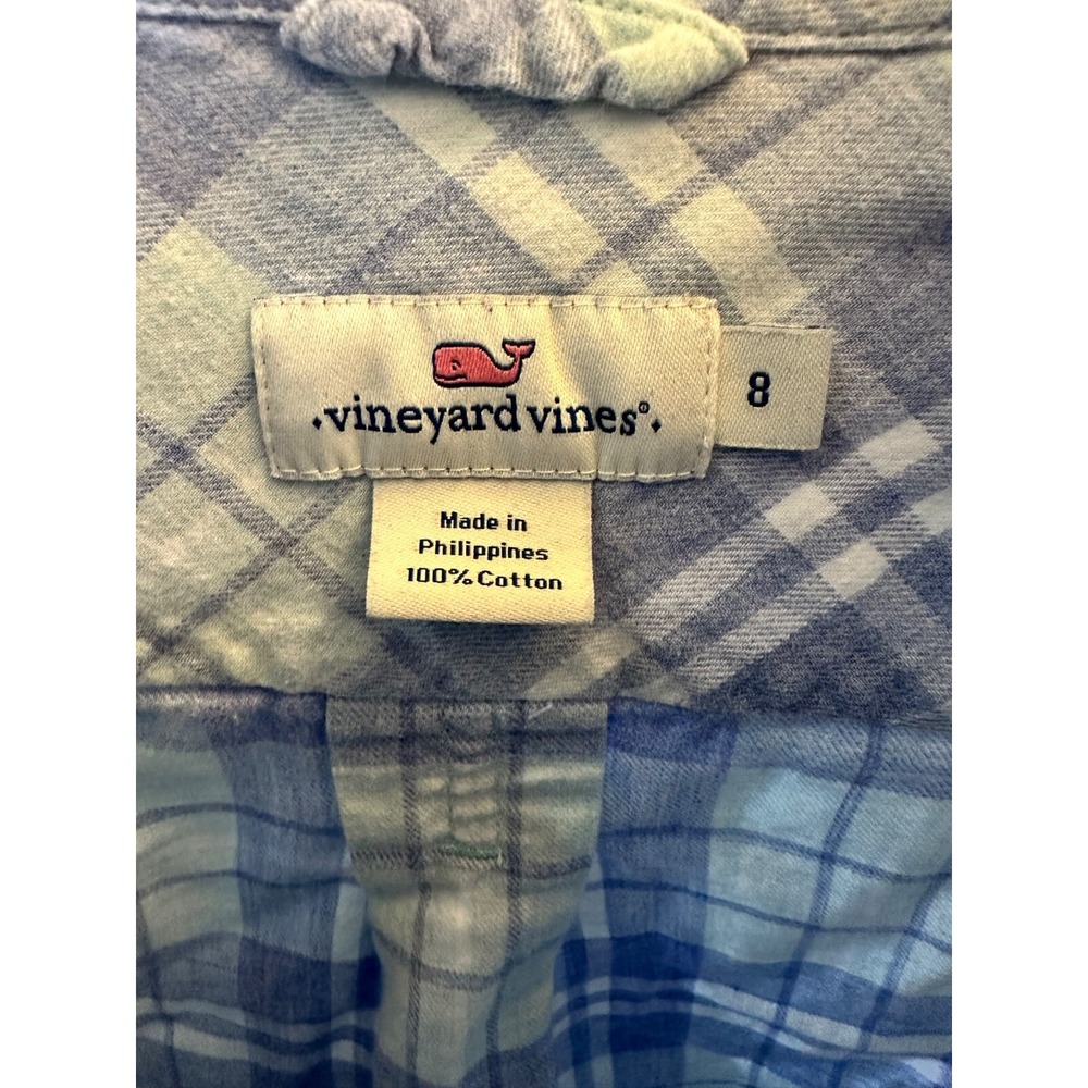 vineyard vines boy's button down 8 - Picture 3 of 4